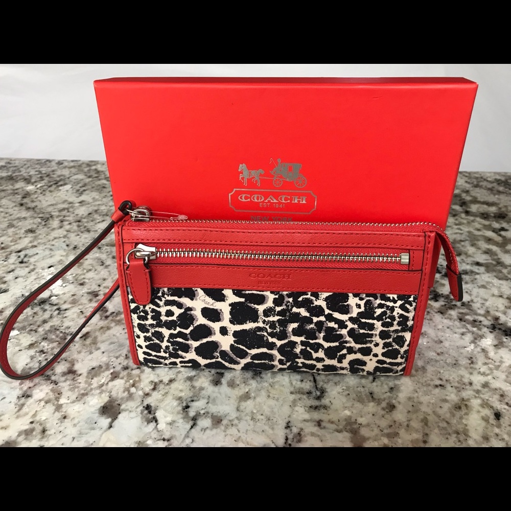 COACH wristlet